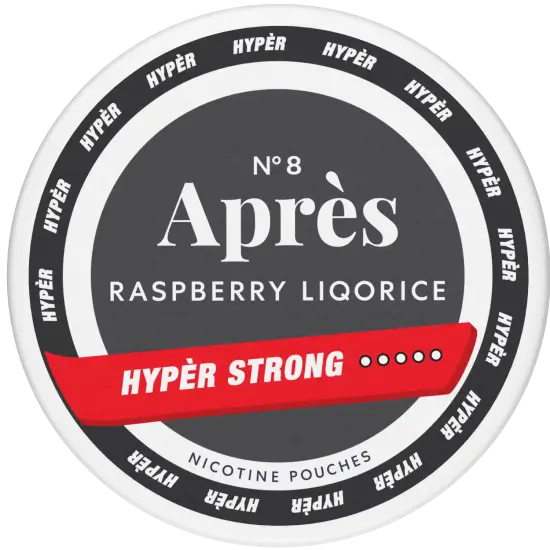 Apres Raspberry Liqorice Hyper Strong