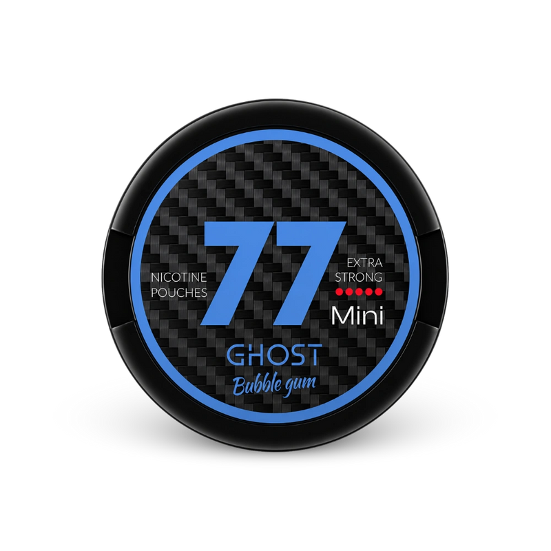 77 GHOST Mini Bubble Gum Extra Strong