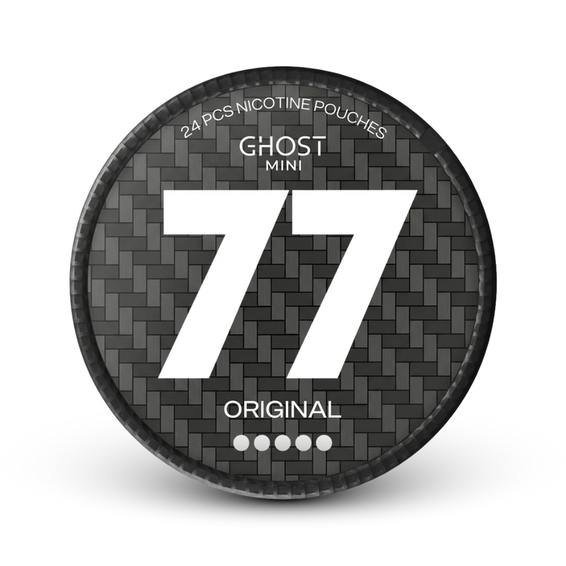 Ghost Mini Original Nicotine Pouches, 24er Dose, starke Stärke, extra stark mit fünf Stärkepunkten