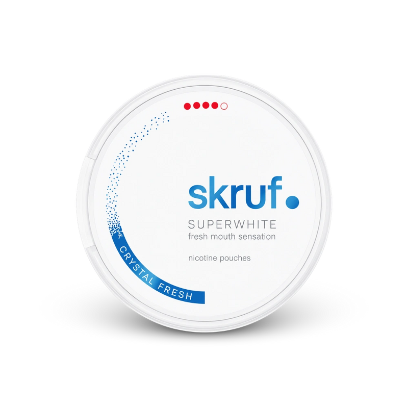 SKRUF Crystal Fresh Extra Strong – κουτί με σακουλάκια νικοτίνης