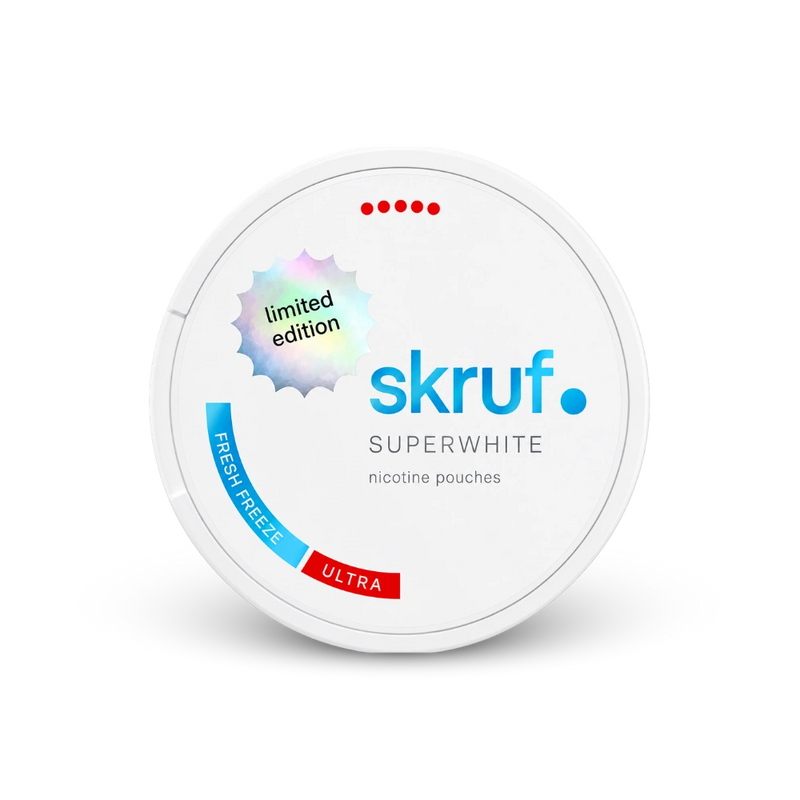 SKRUF Fresh Freeze Ultra limited – κουτί σακουλάκια νικοτίνης