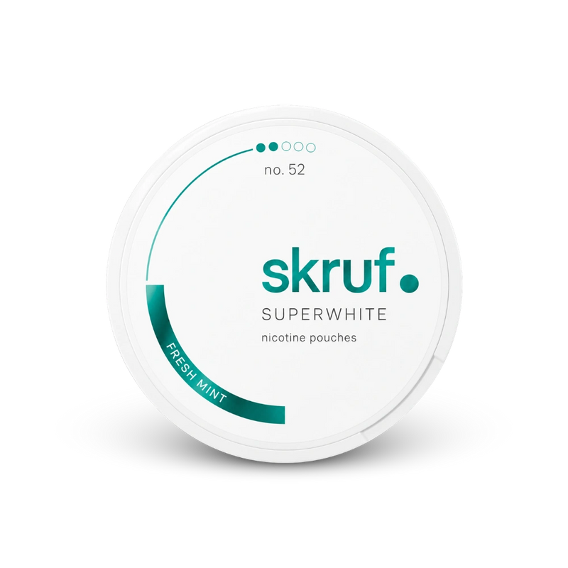 SKRUF Fresh Mint S2 – κουτί με σακουλάκια νικοτίνης