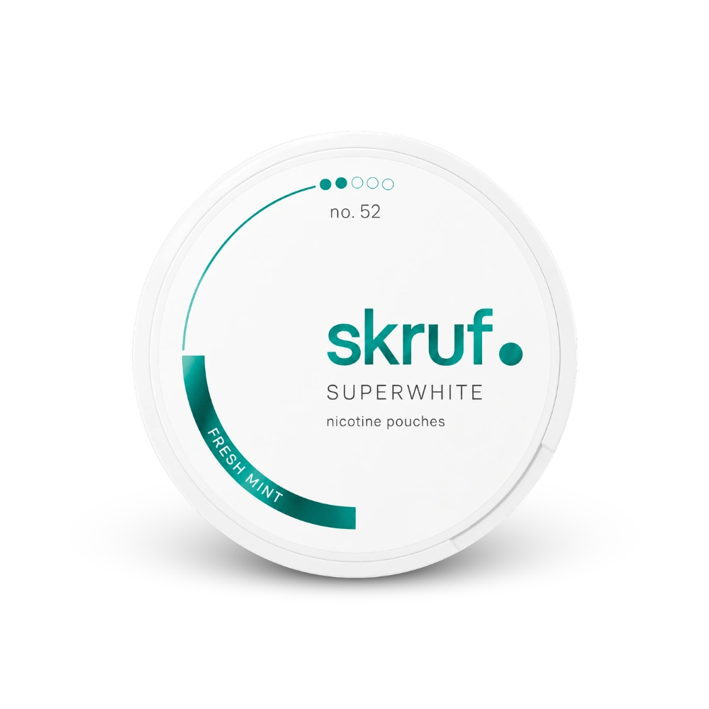 SKRUF Fresh Mint S2 – lata de bolsitas de nicotina