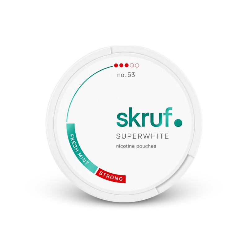 SKRUF Fresh Mint S3 – κουτί με σακουλάκια νικοτίνης