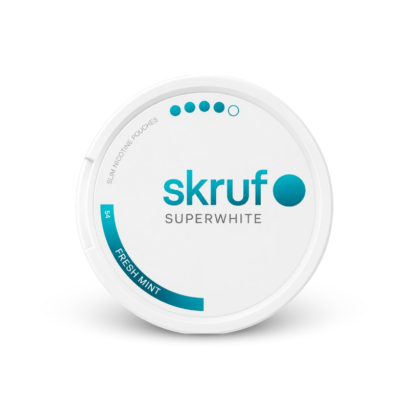 SKRUF Fresh Mint S4 – κουτί με σακουλάκια νικοτίνης