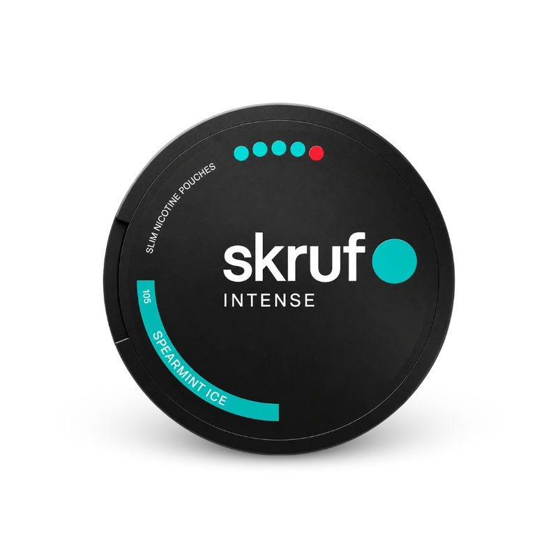SKRUF Intense Spearmint Ice S4 – κουτί με σακουλάκια νικοτίνης