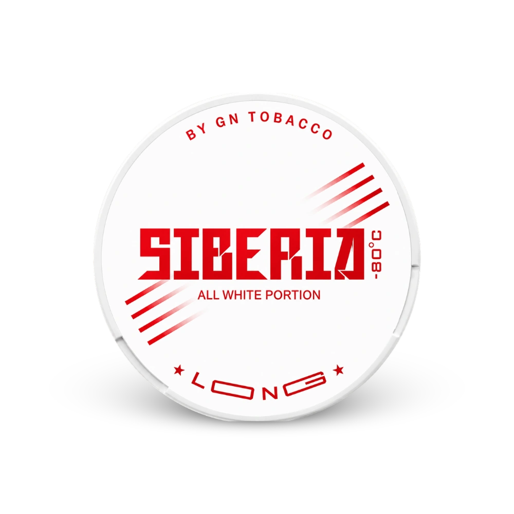 Siberia Long Portion – can of nicotine pouches