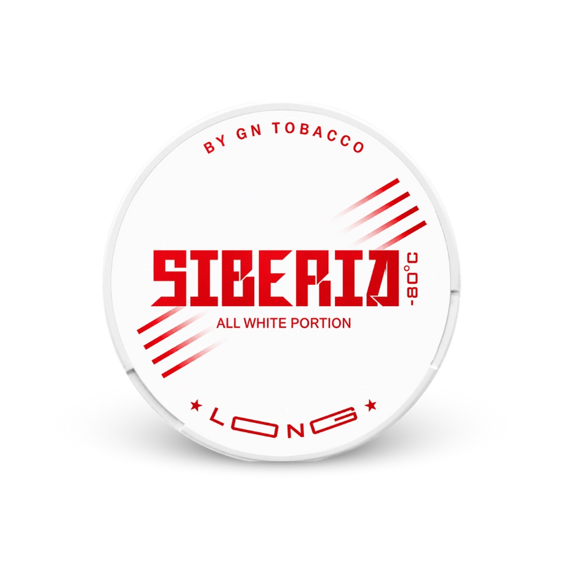 Siberia Long Portion – can of nicotine pouches
