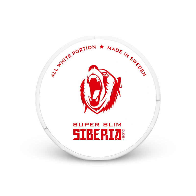 Siberia Super Slim – κουτί με σακουλάκια νικοτίνης