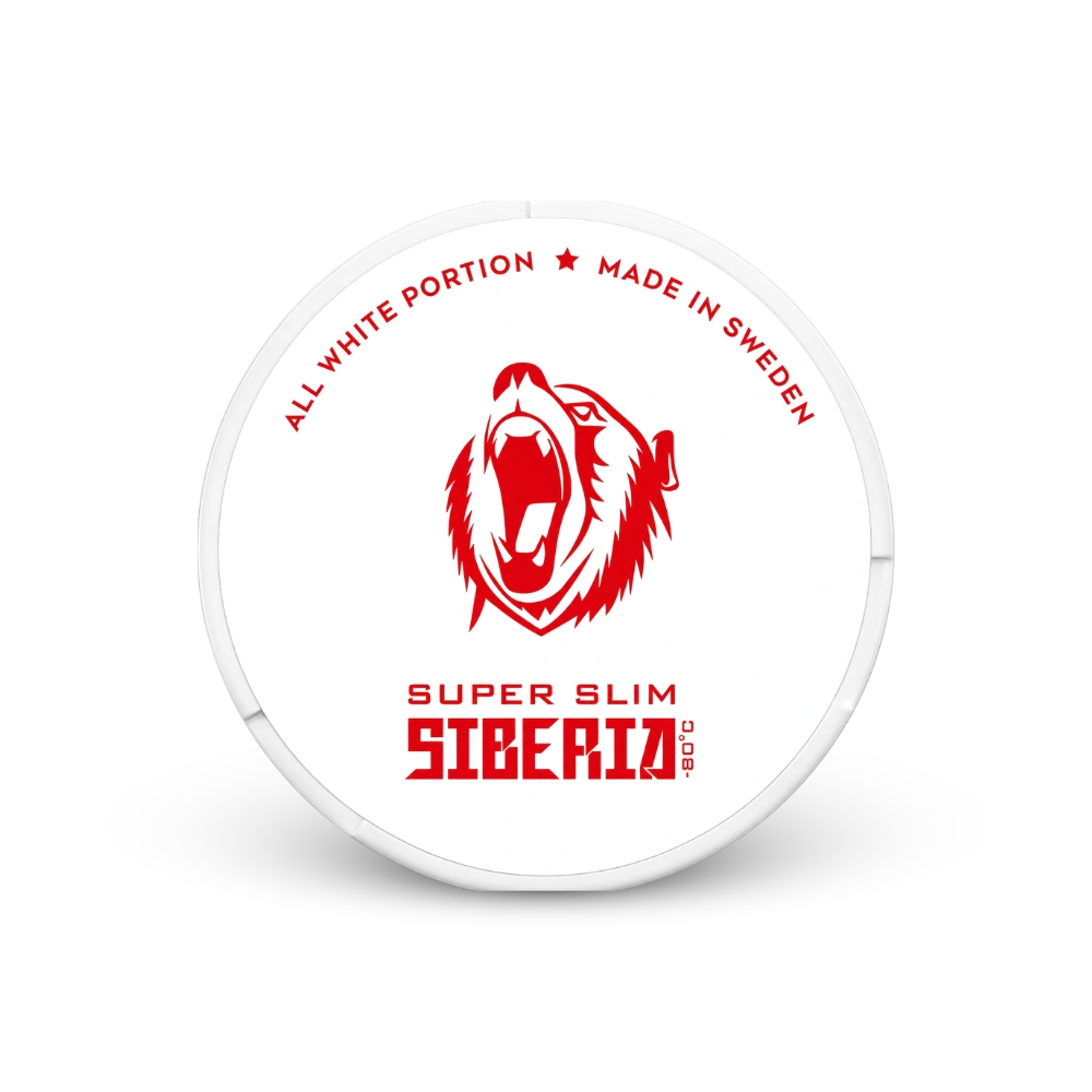 Siberia Super Slim – кутия с никотинови чантички