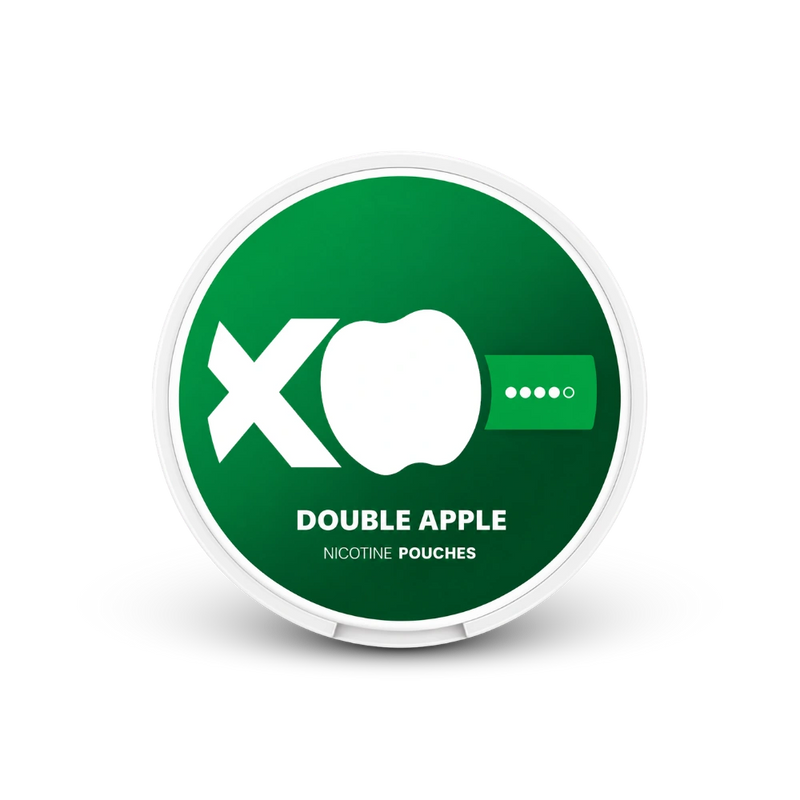 XO Double Apple – can of nicotine pouches