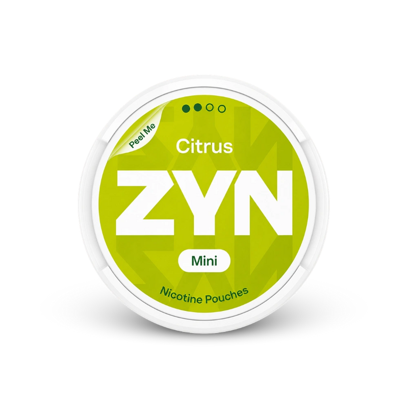ZYN Citrus Mini S2 – can of nicotine pouches