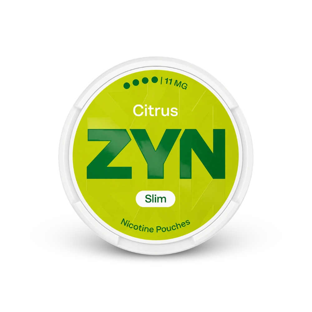 ZYN Citrus Slim S4 – can of nicotine pouches