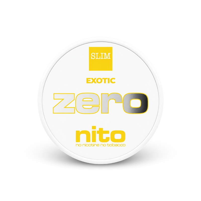 Zeronito Exotic Slim – can of nicotine pouches