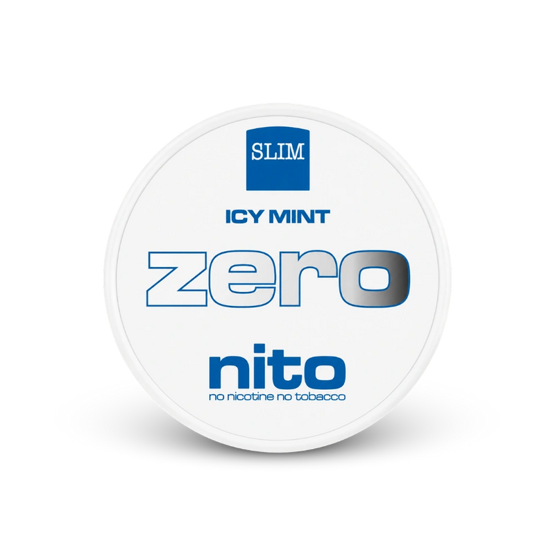 Zeronito Icy Mint Slim – can of nicotine pouches