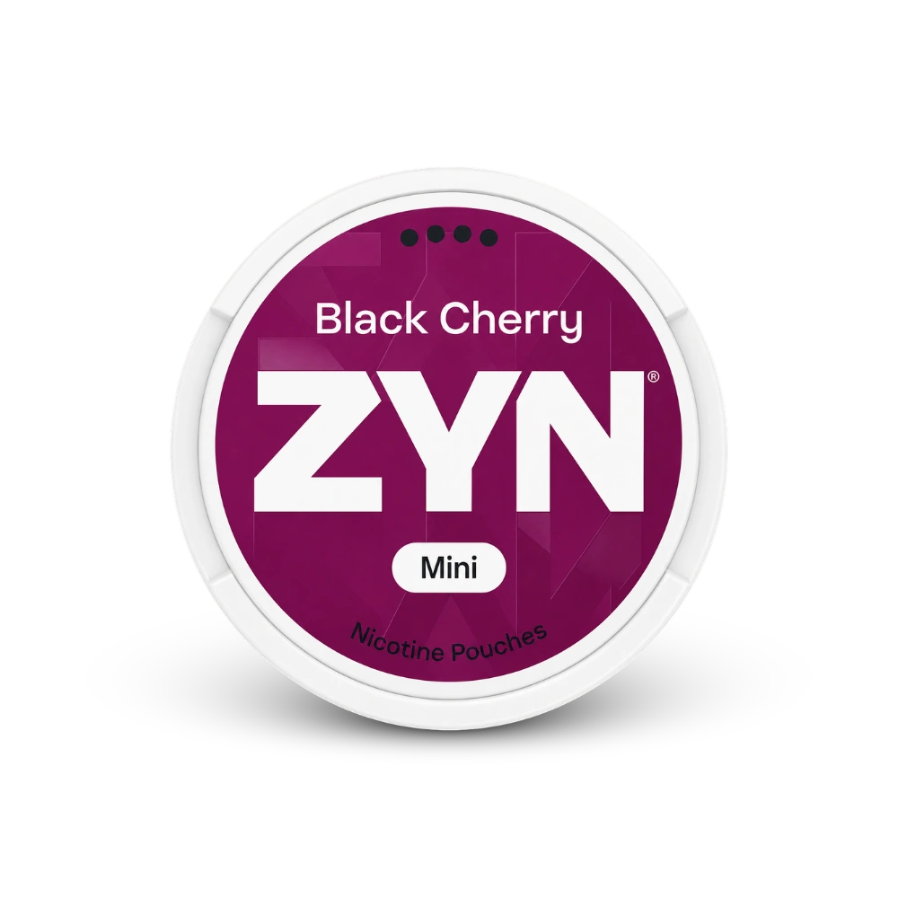 Zyn black cherry mini S4 – lata de bolsas de nicotina