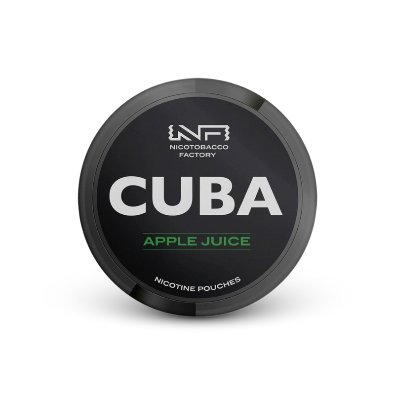 Cuba Black Apple Juice – κουτάκι με σακουλάκια νικοτίνης