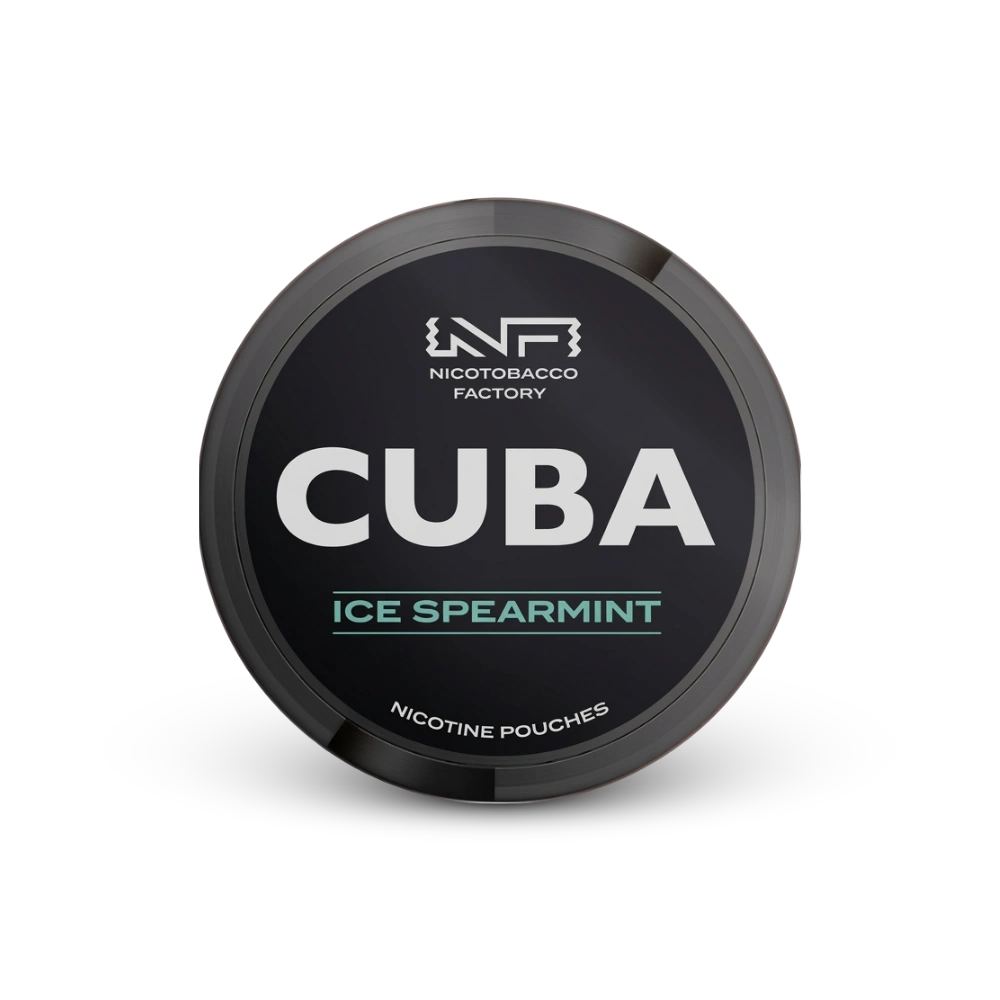 Cuba Black Ice Spearmint – κουτί με σακουλάκια νικοτίνης