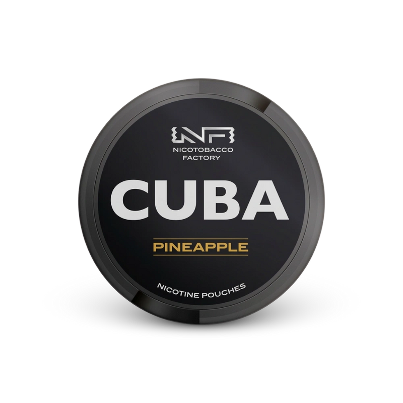 Cuba Black Pineapple – κουτί με σακουλάκια νικοτίνης