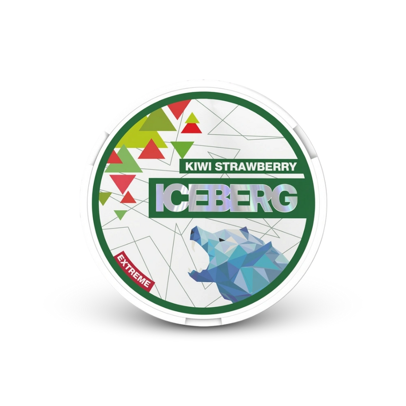 Iceberg Kiwi Strawberry – can of nicotine pouches