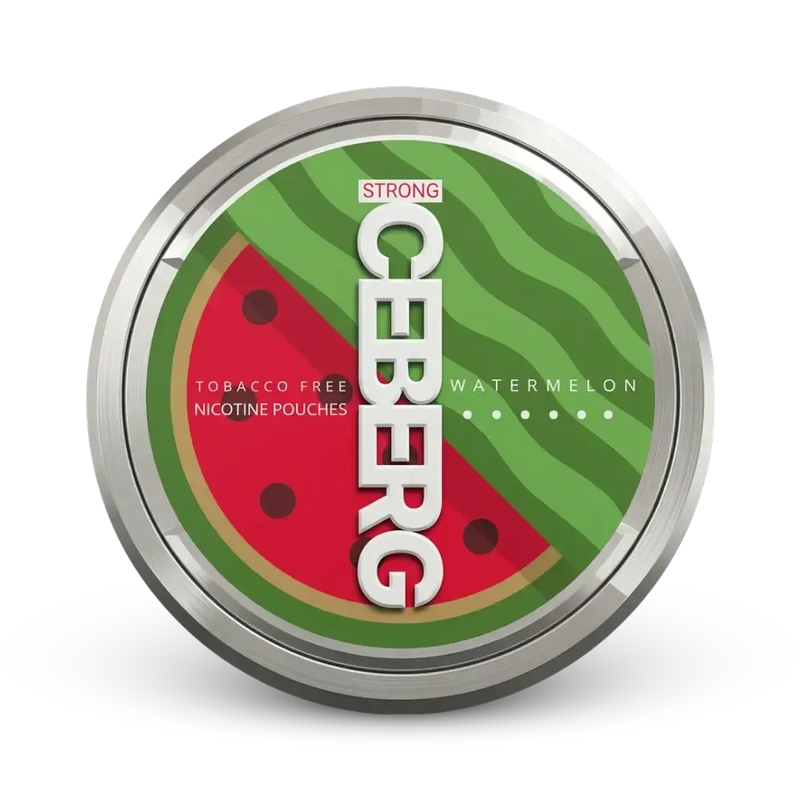 Iceberg Strong Watermelon Nicotine Pouches Dose Tabakfrei Wassermelonen Aroma