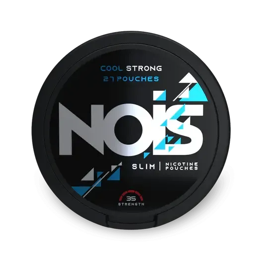 NOIS Ice Cool Slim Nicotine Pouches, 21er Dose, Extra Strong 35mg, kühles Aroma