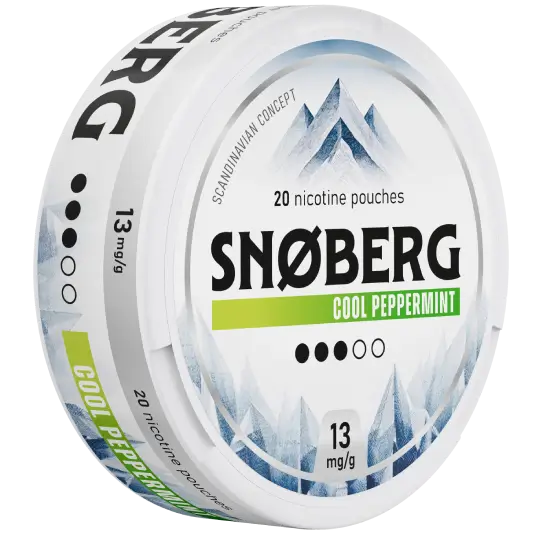 SNOBERG Cool Peppermin 13mg