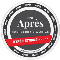 Apres Raspberry Liqorice Hyper Strong