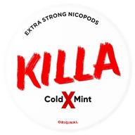 KILLA Cold X Mint – κουτί σακουλακιών νικοτίνης