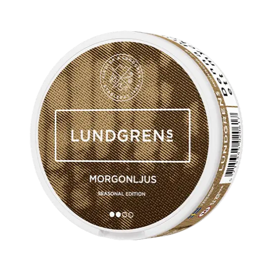 Lundgrens Morgonljus Limited Edition – can of nicotine pouches