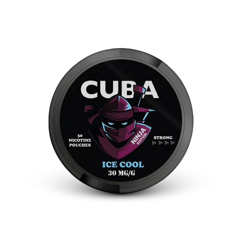 Cuba Ninja Ice Cool – lata de saquinhos de nicotina