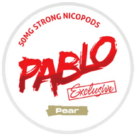 PABLO Exclusive Pear Strong – can of nicotine pouches