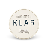 KLAR Blank Extra Strong Slim – nikotīna maisiņu bundža
