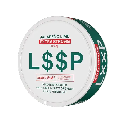 LOOP Jalapeno Lime Extra Strong Nicotine Pouches mit Jalapeño und Limetten-Geschmack