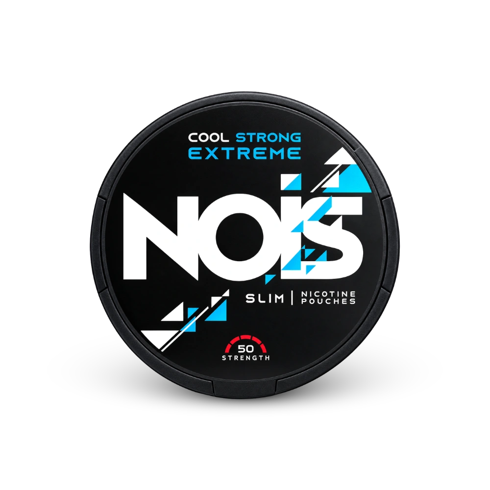 NOIS Cool Strong Extreme 50mg – can of nicotine pouches