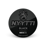 Nyytti Black – can of nicotine pouches