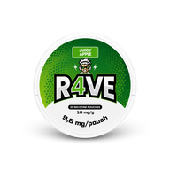 RAVE Juicy Apple 16mg – can of nicotine pouches