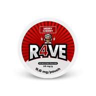 RAVE Merry Cherry 16mg – can of nicotine pouches