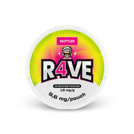RAVE Skittler 16mg – can of nicotine pouches