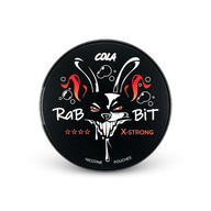 Rabbit Cola – can of nicotine pouches