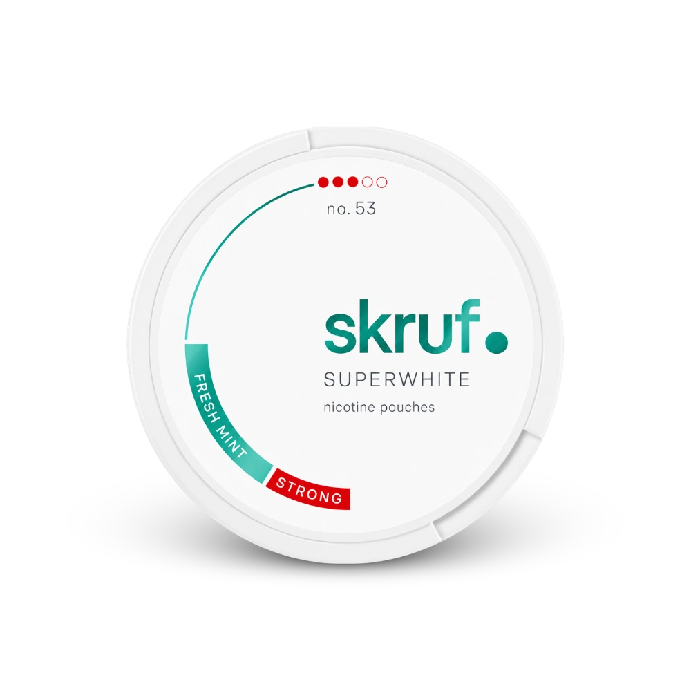 SKRUF Fresh Mint S3 – κουτί με σακουλάκια νικοτίνης