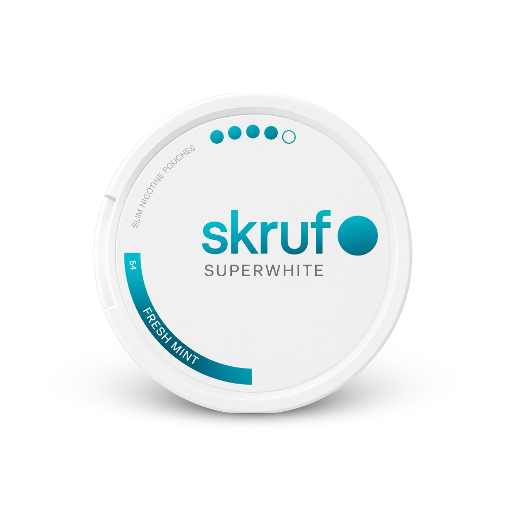 SKRUF Fresh Mint S4 – lata de bolsas de nicotina