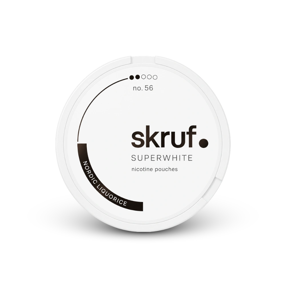 SKRUF Nordic Liqourice S2 – can of nicotine pouches