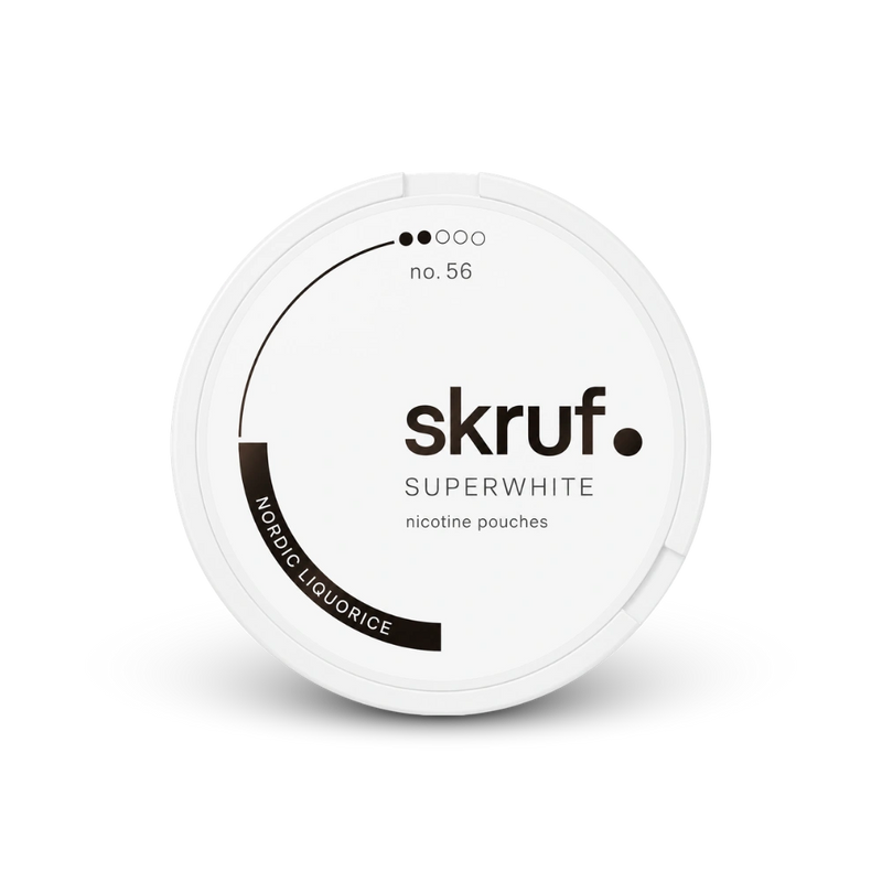 SKRUF Nordic Liqourice S2 – can of nicotine pouches