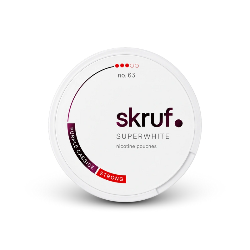 SKRUF Purple Classic S3 – κουτί με φακελάκια νικοτίνης