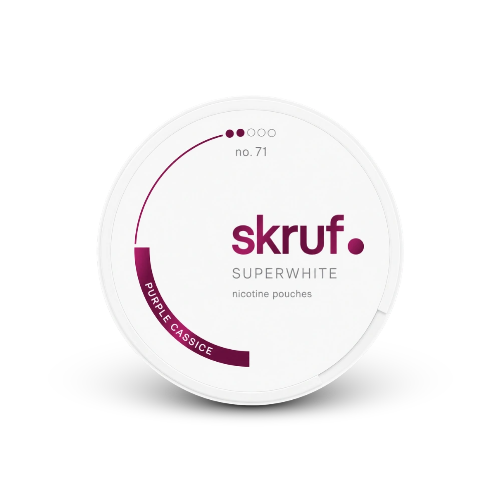 SKRUF Purple Cassice S2 – κουτί με φακελάκια νικοτίνης