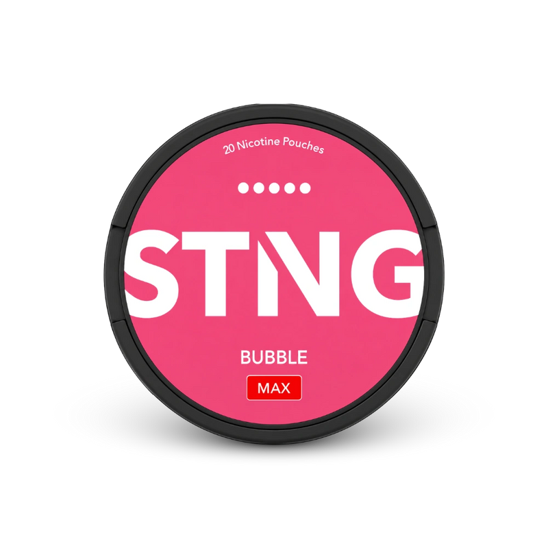 STNG Bubble MAX – can of nicotine pouches