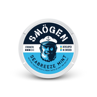 Smögen Seabreeze Mint – lata de saquinhos de nicotina