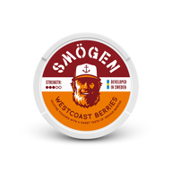 Smögen Westcoast Berries – lata de bolsas de nicotina