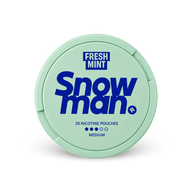 Snowman Fresh Mint 9mg – can of nicotine pouches